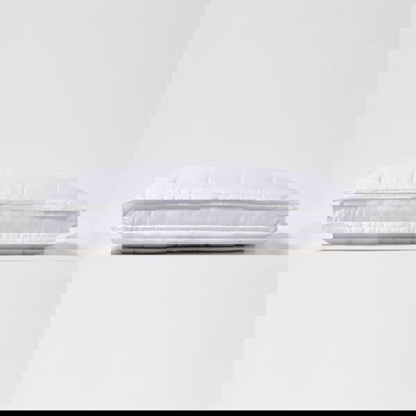 HOMESCAPES Luxury Organic Bamboo Pillow for Side Sleepers