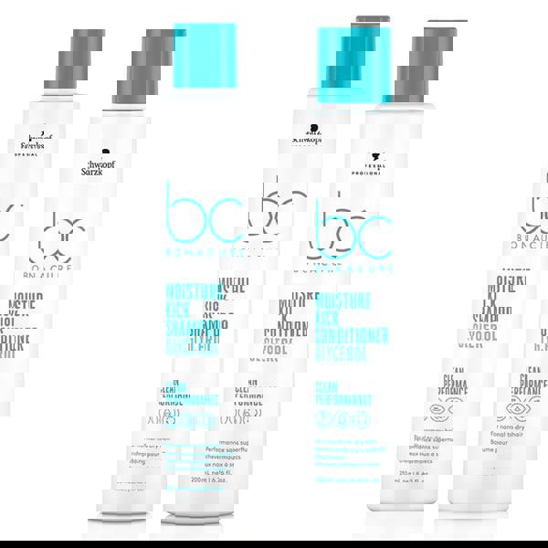 Schwarzkopf Clean Moisture Kick Shampoo Conditioner Duo