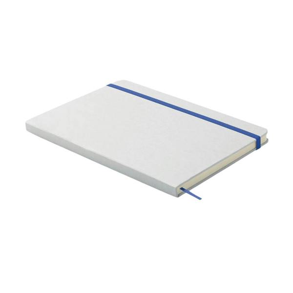 MidOcean Route White A5 Notebook - Blue/White - 