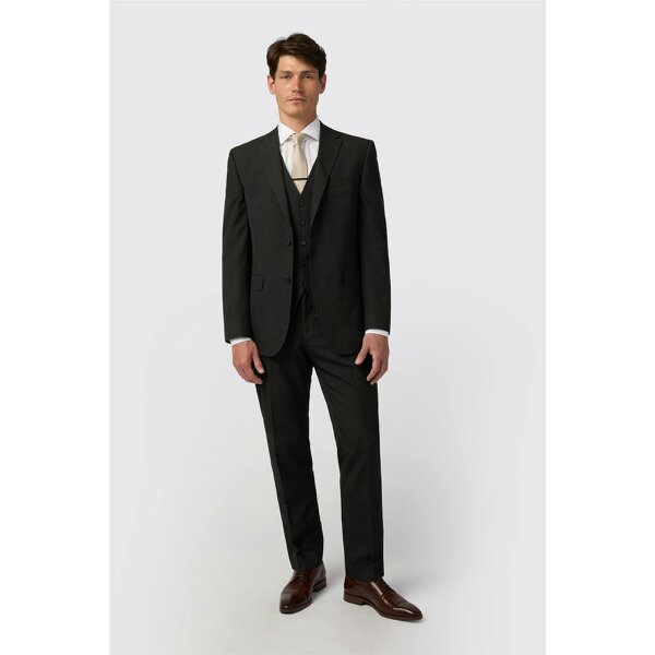 Limehaus Regular Fit Charcoal Jacket