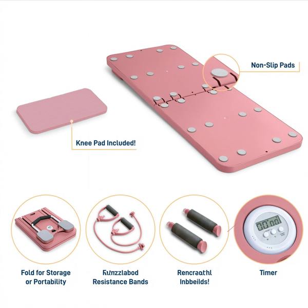 Marcy Pilates Core Trainer - Pink
