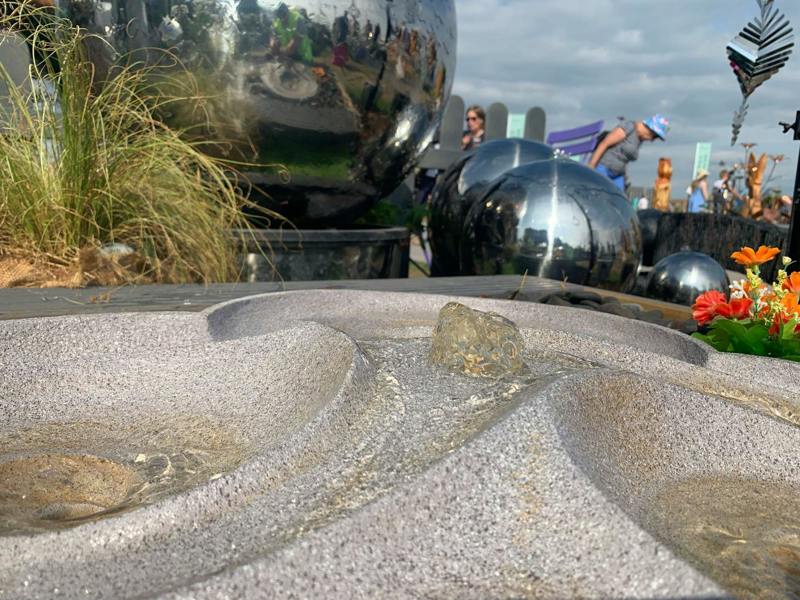 Tranquillity Water Features Dropa Stone Contemporary Water Feature