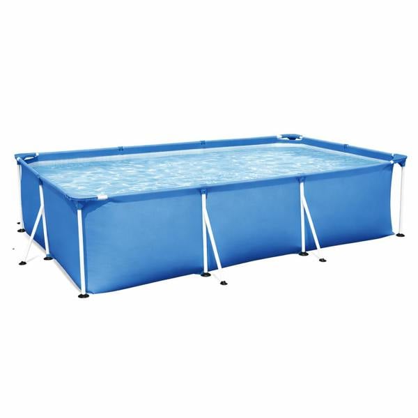 Bestway Rectangular Steel Frame Pool Set 7FT 221X150X43CM