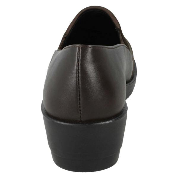Eaze Ladies Eaze Mid Wedge Casual Shoes F90065
