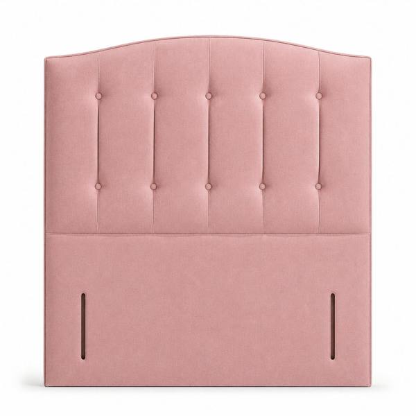 Great British Beds Nathalia Headboard - Pink Plush