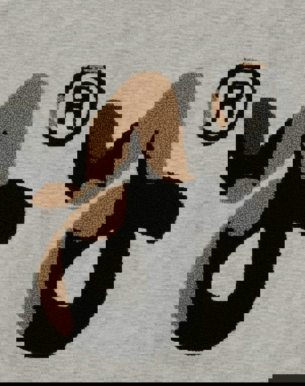Money Big Sig Chenille Crew Sweat Oatmeal