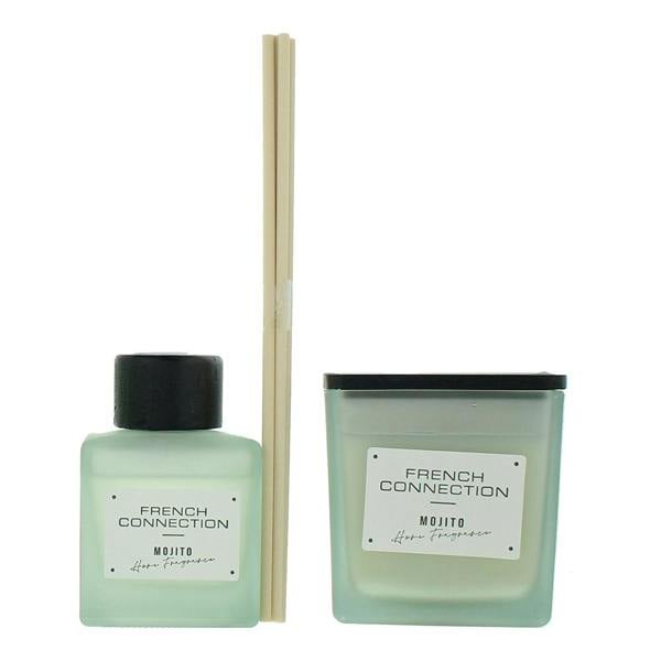 French Connection Autumn Collection Mango Mojito Diffuser 100ml + Candle 200g