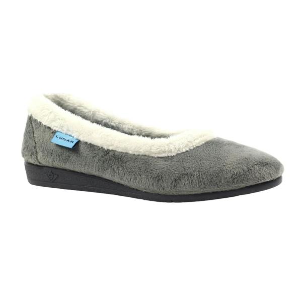 Lunar Womens/Ladies Mabel II Pumps - Grey - 