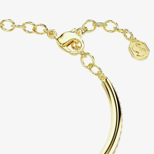 Swarovski Dextera Gold Tone Plated Crystal Set Bracelet 5743568