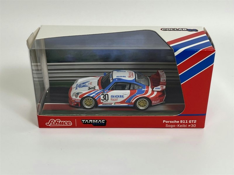 Tarmac Porsche 911 GT2 Sogo Keibi #30 1:64 Scale Tarmac Works T64S004SK