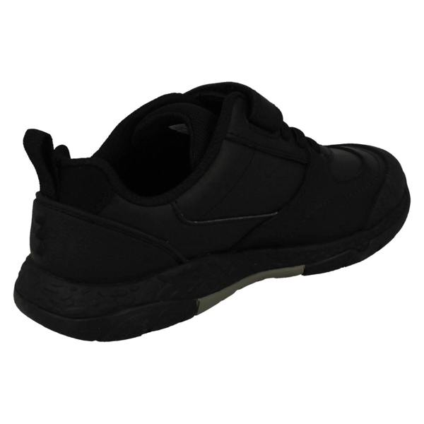 Clarks Boys Clarks Hook And Loop Fastening School Shoes Steggy Stride K