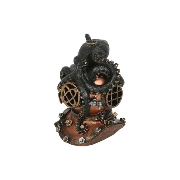 Serano Kraken on Diver's Helmet Backflow Incense Burner