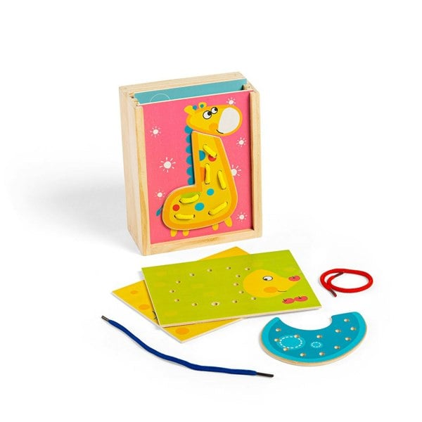 Bigjigs Toys Lacing Animals