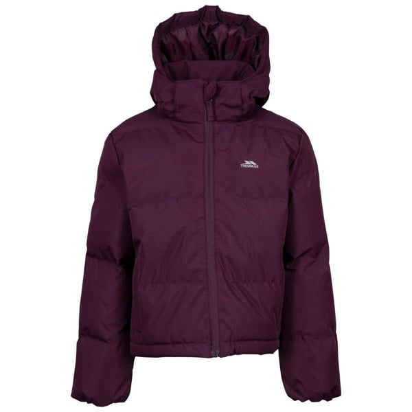 Trespass Girls Missie Logo Jacket - Potent Purple