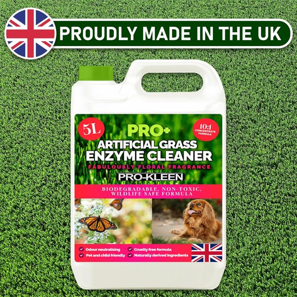 ProKleen Pro-Kleen ProBio Artificial Grass Cleaner Probiotic Based Deodoriser Odour Eliminator Floral 10L