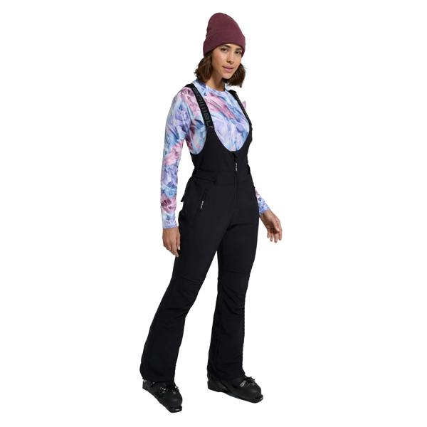 Animal Womens/Ladies Powder Bib Front Ski Trousers - Black - 