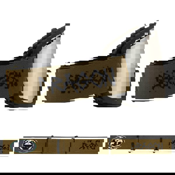 Dragon D1 OTG - Old Skool with Lumalens Silver Ionized & Lumalens Amber Lens