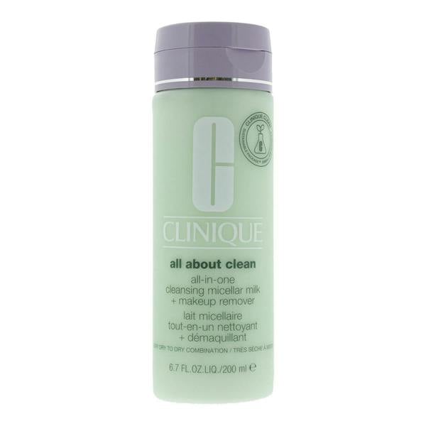 Clinique All About Clean All-in-One Cleansing Micellar Milk + Make Up Remover Skin Type 12 200ml