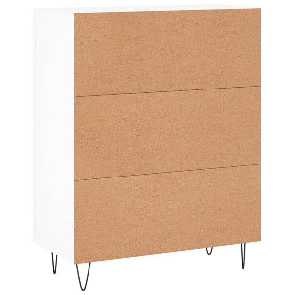 Berkfield Sideboard White 69.5x34x90 cm Engineered Wood