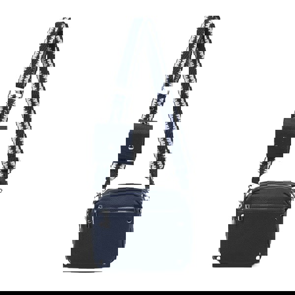 Kitise Wide Strap Crossbody Bag Shoulder Purse Pouch Accent