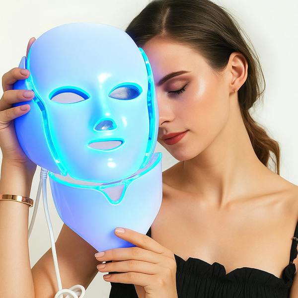 Dragodirect LED Face and Neck Mask Skincare for Reducing Acne Wrinkles and Fine Lines
