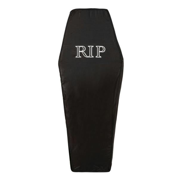 Bristol Novelty Foldable Coffin - Black - 