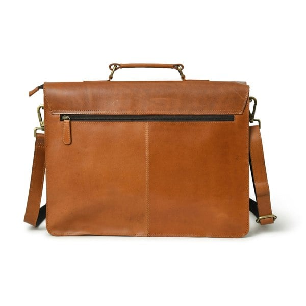 Madan Buffalo Leather Satchel Messenger Bag - DÖTCH CLUB