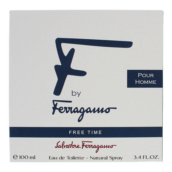 Salvatore Ferragamo F By Ferragamo Free Time Eau De Toilette 100ml for Him