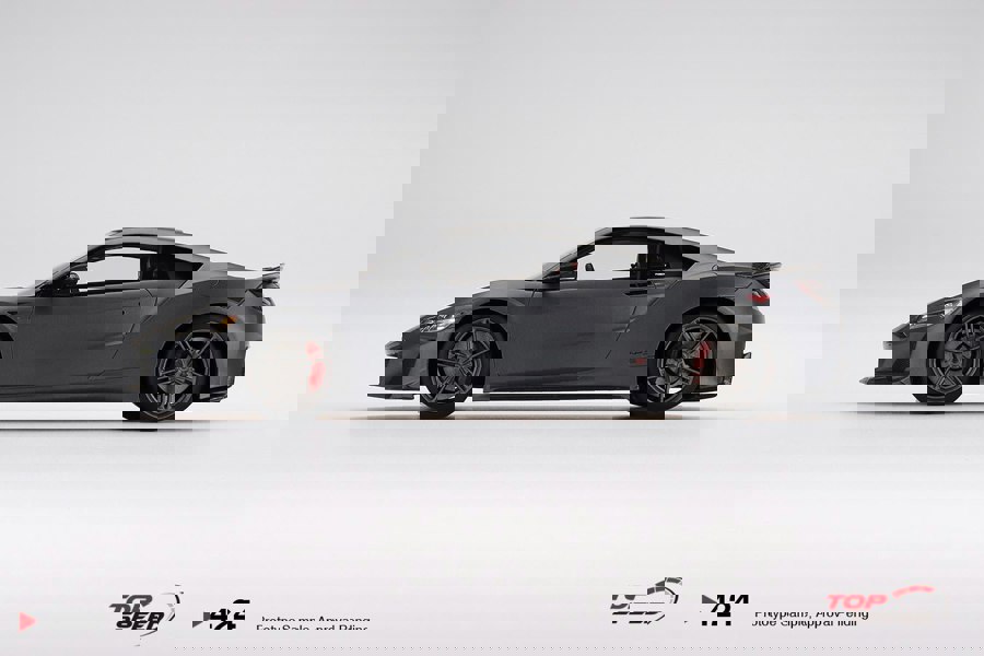 TSM Acura NSX Type S 2022 Gotham Grey Matte 1:18 Scale TSM TS0424
