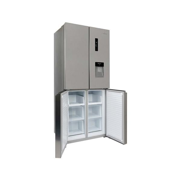 Willow 415L American Style Fridge Freezer WSBES4MDX - Inox