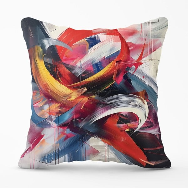 Warren Reed Swirling Symphony Of Colours Cushions