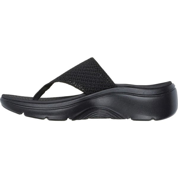 Skechers Go Walk Arch Fit 2.0 Polyester Women's Black Sandals