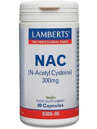 Lamberts NAC (N-Acetyl Cysteine) 300mg 90 capsule