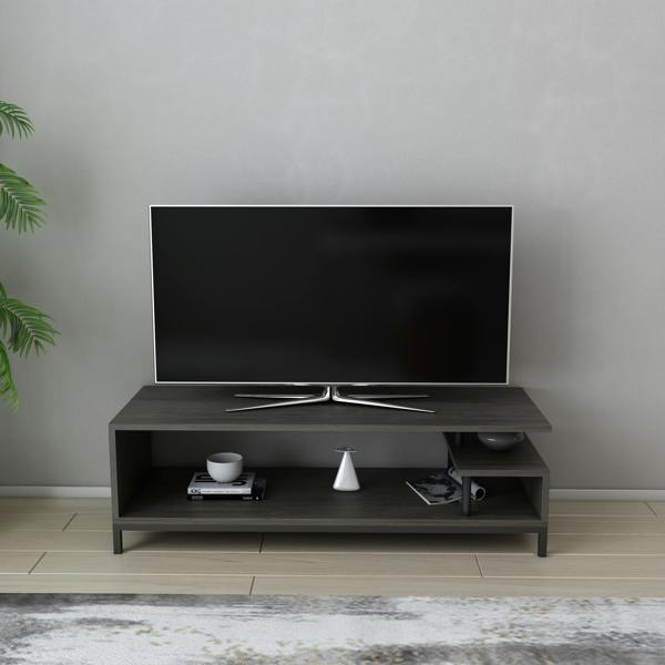 Decorotika Reilly Modern Tv Stand TV Cabinet for TV's up to 55"