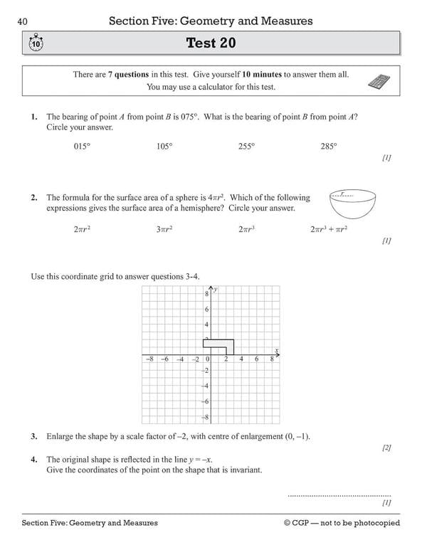 CGP GCSE Maths Edexcel Revision Bundle – Revision Guide, Workbook & 10-Minute Tests