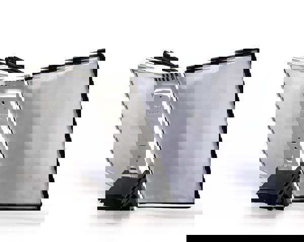 Durable SHERPA TABLE Extension Set | Module and 10 Panels | A4 Black & Grey