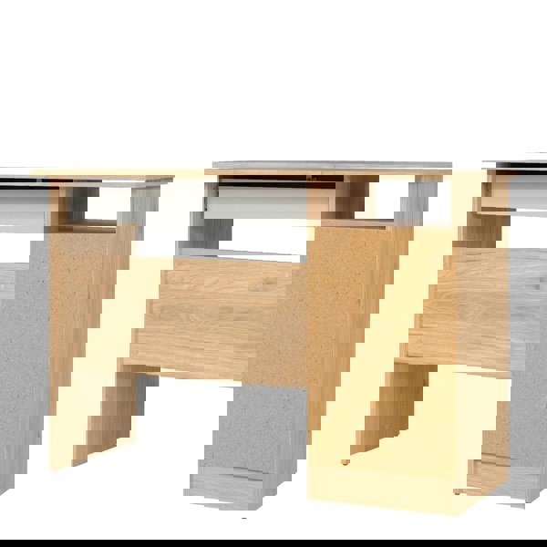 Furniture To Go Function Plus Desk (3+1) Handle Free Drawer in Jackson Hickory Oak