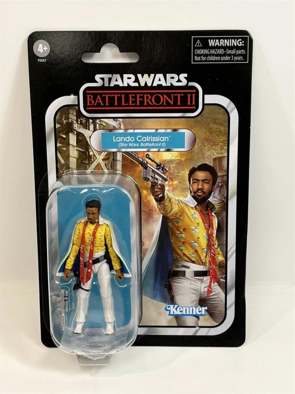 lando calrissian star wars battlefront ii 3.75 inch figure hasbro f5557