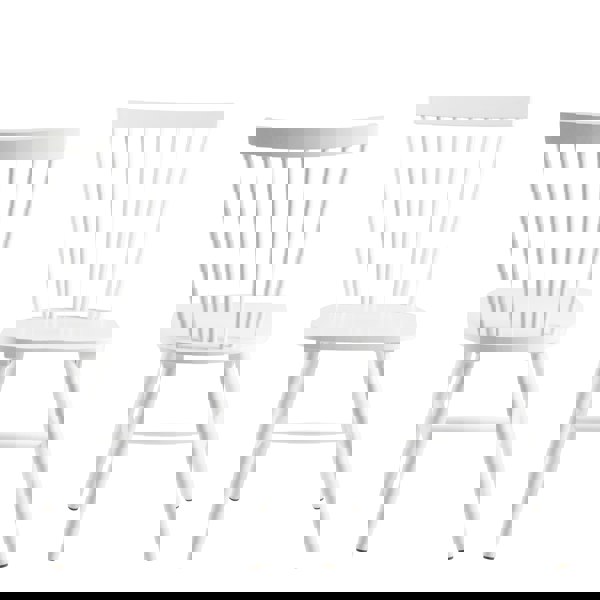Furniture To Go Riano Dining Chairs in White Set of 2