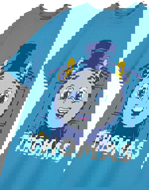 Thomas and Friends Boys Blue Character Short Sleeved T-Shirt