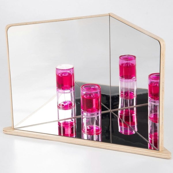 tickit Wooden 4-Way Mirror