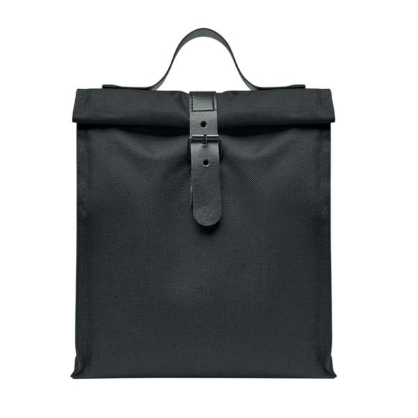 MidOcean Chill RPET Roll Top Cooler Bag - Black - 