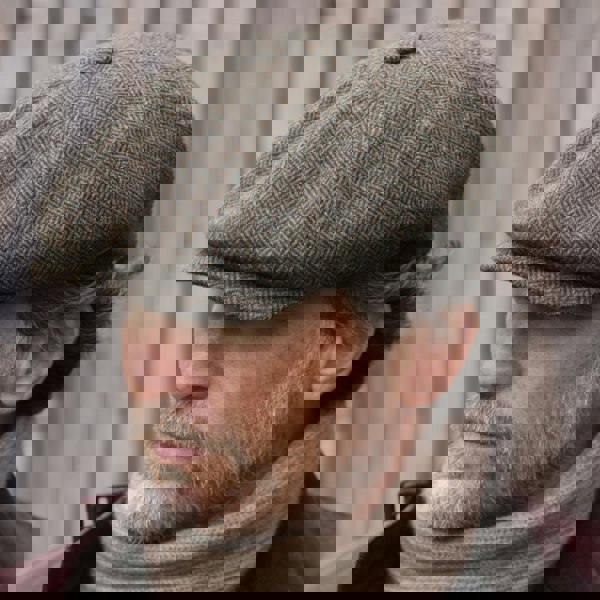 Carlyle Heath & Co. Carlyle Heath Jumbo Herringbone Newsboy Cap