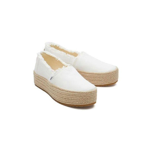 TOMS Valencia Espadrille Womens - White