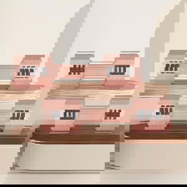 Centra 2x Adjustable Dumbbells 1-2.5KG Metal Home Gym Exercise Weight Training