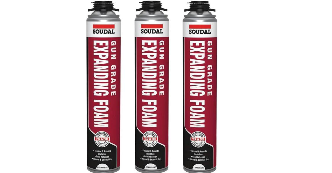 Soudal B3 Expanding Foam Gun Grade 750ml