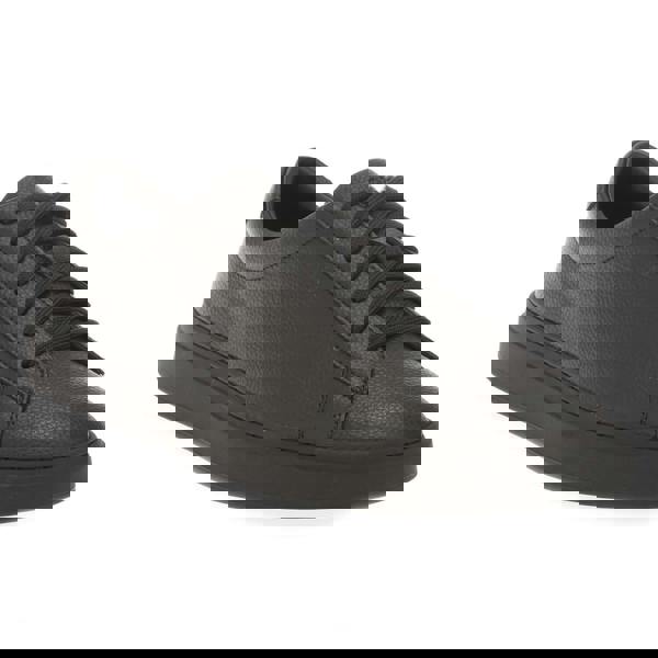 Boss Mens Kieran Leather Tennis Trainers - Black - 