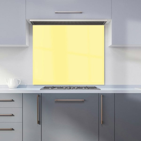 Warren Reed - Designer Sweetcorn Yellow Kitchen Splashback