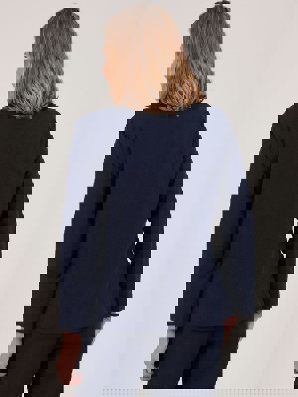 PennyPlain Collar Jacket - Navy