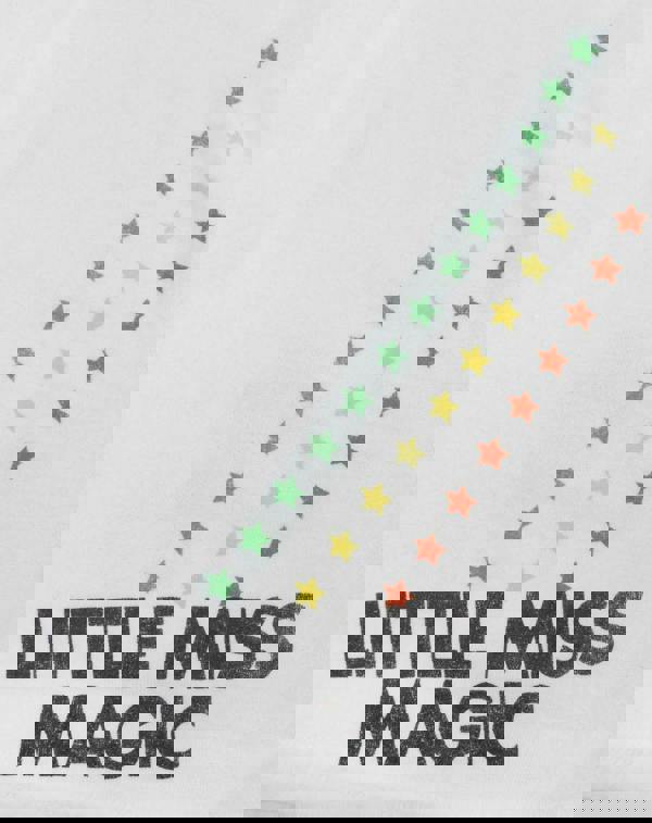 Vanilla Underground Junk Food Clothing Womens White Little Miss Magic - Mr Men And Little Miss Shorts